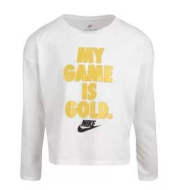 Nike Maglia My Game Is Gold Bianco 36I041-001