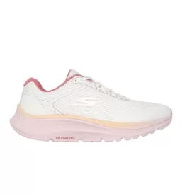 Skechers Scarpe Go Run Consistent 2.0 Mile W Bianco Rosa 128607 NTPK