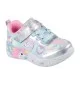 Skechers Scarpe Unicorn Charmer Light Up Girls Argento | Skechers | 
