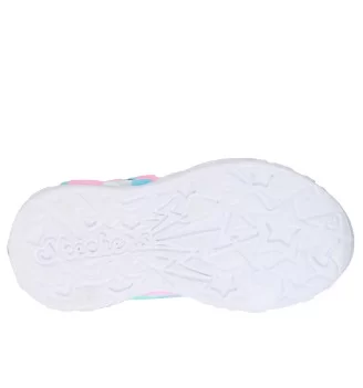 Skechers Scarpe Unicorn Charmer Light Up Girls Argento | Skechers | 