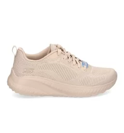 Skechers Scarpe Bobs Squad Chaos Face Off W Beige 117209 NUDE
