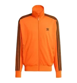 Adidas Giacca Zip Adicolor Classics Firebird M Arancione Nero JX1348