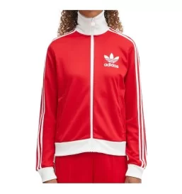 Adidas Giacca Zip Track top Heritage W Rosso E Bianco JX7850