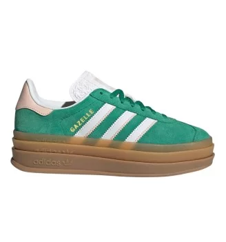Adidas Scarpe Gazelle Bold Jr Verde Acceso IH6455