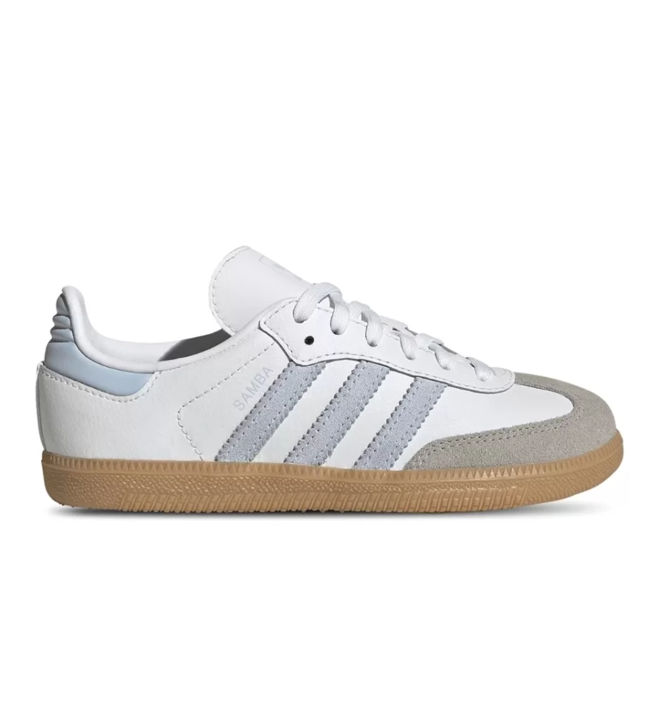 Adidas Scarpe Samba Og C Kids Bianco E Grigio JQ2025