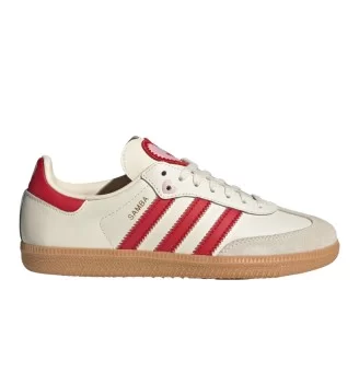 Adidas Scarpe Heart Samba Og C J Bianco E Rosso KI6679