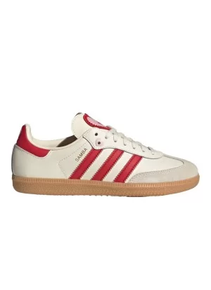 Adidas Scarpe Heart Samba Og C J Bianco E Rosso KI6679