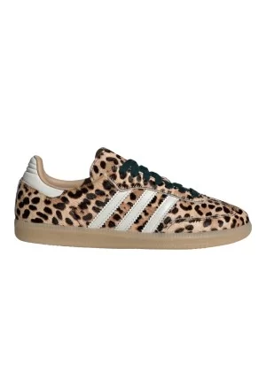 Adidas Scarpe Samba Og W Animalier Marrone KI6674