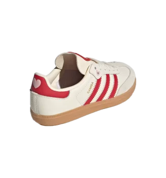 Adidas Scarpe Heart Samba Og C Kids Bianco E Rosso | Adidas | 