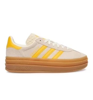 Adidas Scarpe Gazelle Bold J Beige E Giallo IH6458