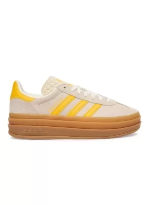 Adidas Scarpe Gazelle Bold J Beige E Giallo IH6458