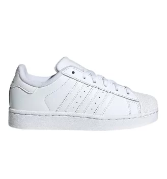 Adidas Scarpe Superstar II C Kids Tutto Bianco JH9982