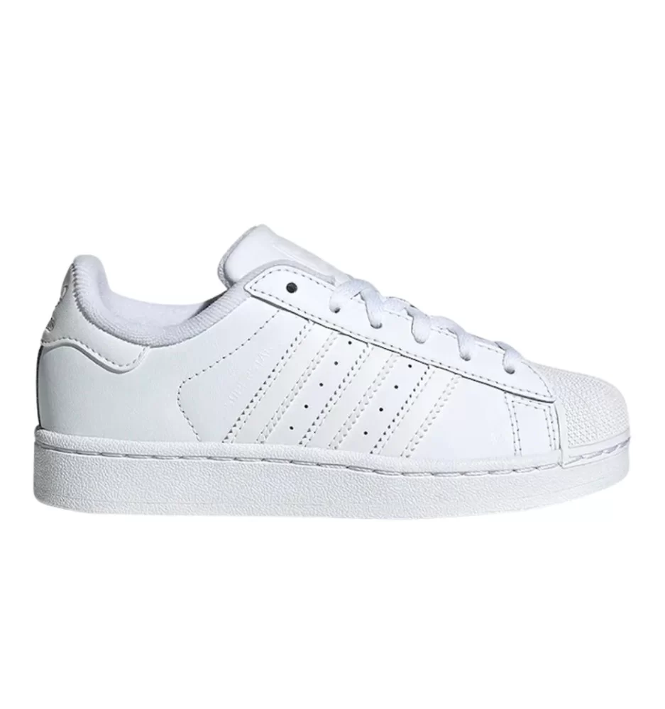 Adidas Scarpe Superstar II C Kids Tutto Bianco JH9982