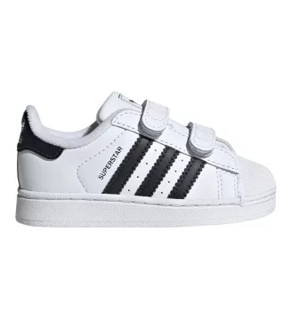 Adidas Scarpe Superstar II Cf Infant Bianco E Nero JI3990