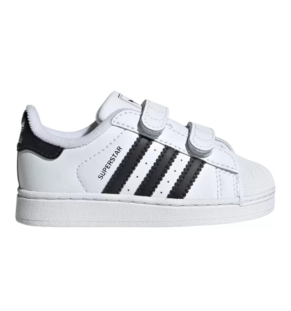 Adidas Scarpe Superstar II Cf Infant Bianco E Nero JI3990