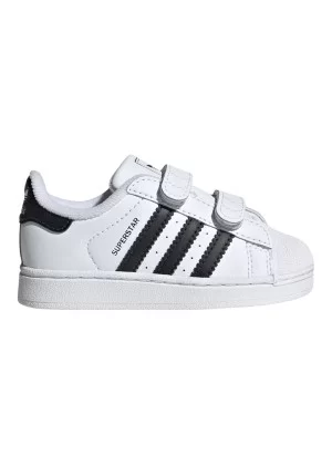 Adidas Scarpe Superstar II Cf Infant Bianco E Nero JI3990