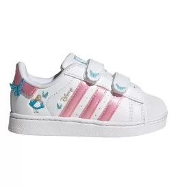 Adidas Scarpe Disney x Superstar II Cf Infant Bianco E Rosa IH1743