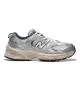New Balance Scarpe 530 Jr Mesh Summer Fog Argento E Blu Navy GR530KA