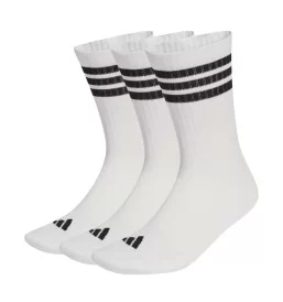 Adidas Calzini Essentials Polpaccio 3Paia Bianco Nero JZ0532