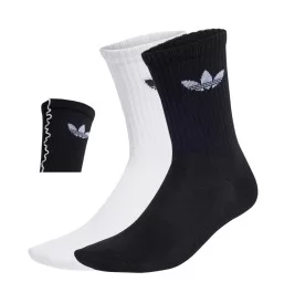 Adidas Calzini Ruffle Polpaccio 2Paia Nero JX5211