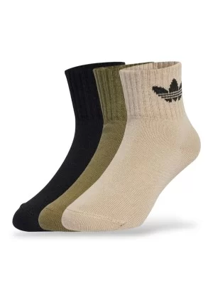 Adidas Calzini Caviglia Bambini Nero Verde Khaki Beige JW2934
