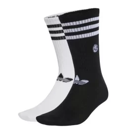 Adidas Calzini Fotball Polpaccio 2Paia Bianco E Nero JW2985