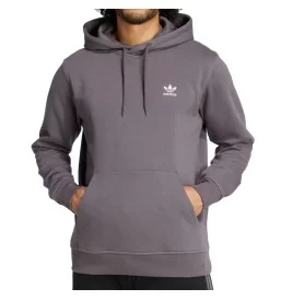 Adidas Felpa Cappuccio Essentials Grigio JW1063