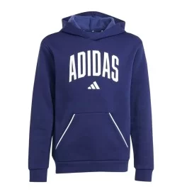 Adidas Felpa Cappuccio Collegiate Jr Blu JV7338