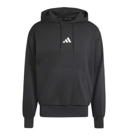 Adidas Felpa Cappuccio Feelcozy Nero JE3807