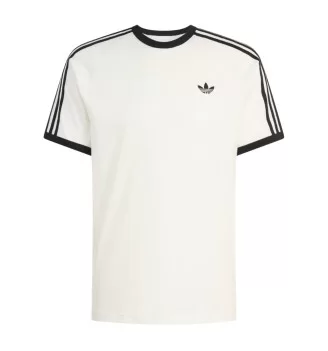 Adidas T-shirt 3-Stripes Bianco KE3537