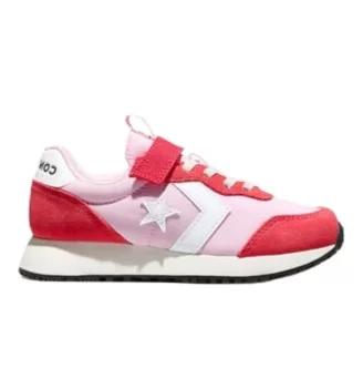 Converse Scarpe Omega Trainer 1V Ox Kids New Found Rosa E Rosso A17785C