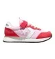 Converse Scarpe Omega Trainer 1V Ox Kids New Found Rosa E Rosso A17785C