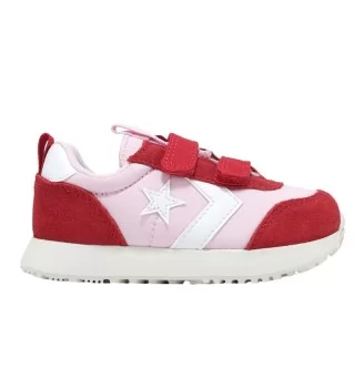 Converse Scarpe Omega Trainer 2V Ox Kids New Found Rosa E Rosso A17786C