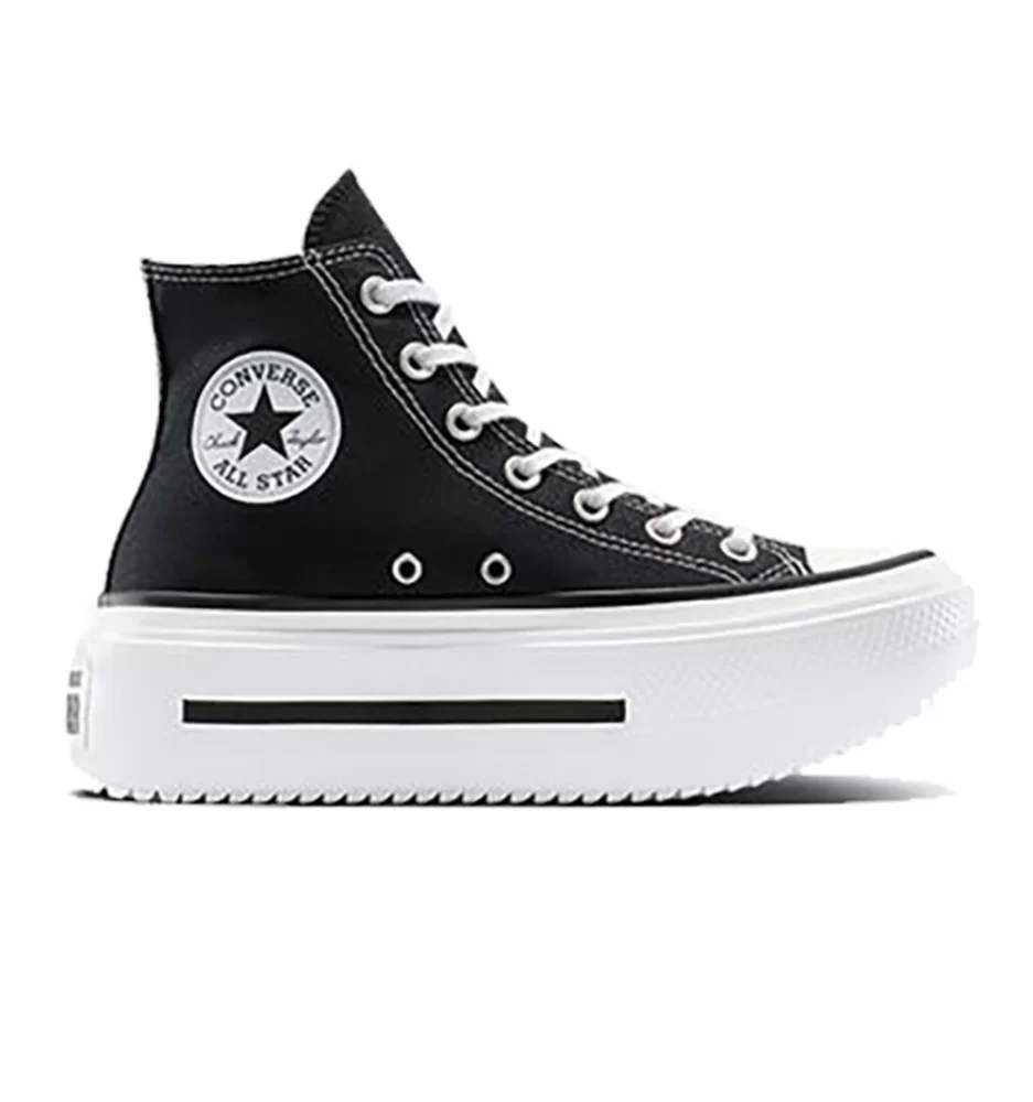 Converse Scarpe Chuck Taylor All Star Lift Double Stack Ox High W Nero E Bianco A12975C