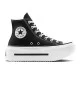 Converse Scarpe Chuck Taylor All Star Lift Double Stack Ox High W Nero E Bianco A12975C