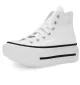 Converse Scarpe Chuck Taylor All Star Lift Double Stack Ox High W Bianco E Nero | Converse | 