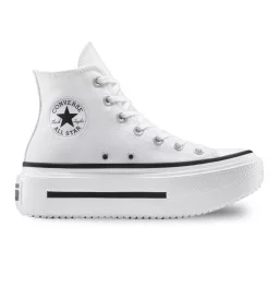 Converse Scarpe Chuck Taylor All Star Lift Double Stack Ox High W Bianco E Nero A12976C