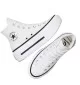 Converse Scarpe Chuck Taylor All Star Lift Double Stack Ox High W Bianco E Nero | Converse | 