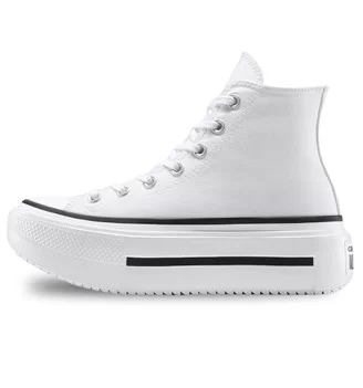 Converse Scarpe Chuck Taylor All Star Lift Double Stack Ox High W Bianco E Nero | Converse | 