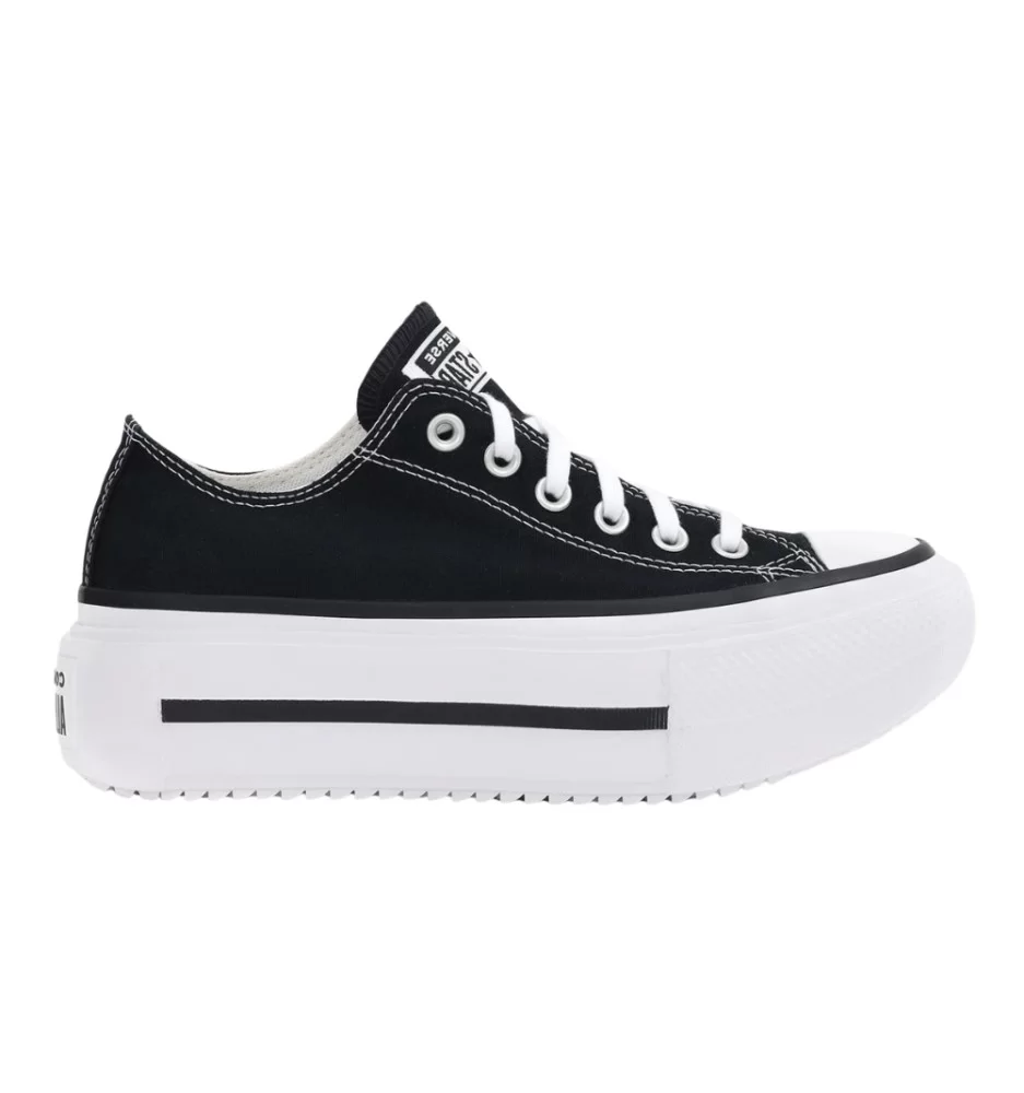 Converse Scarpe Chuck Taylor All Star Lift Double Stack Ox W Nero E Bianco A15490C