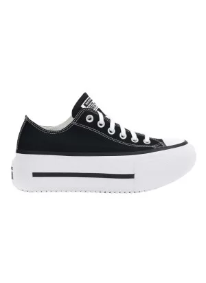 Converse Scarpe Chuck Taylor All Star Lift Double Stack Ox W Nero E Bianco A15490C