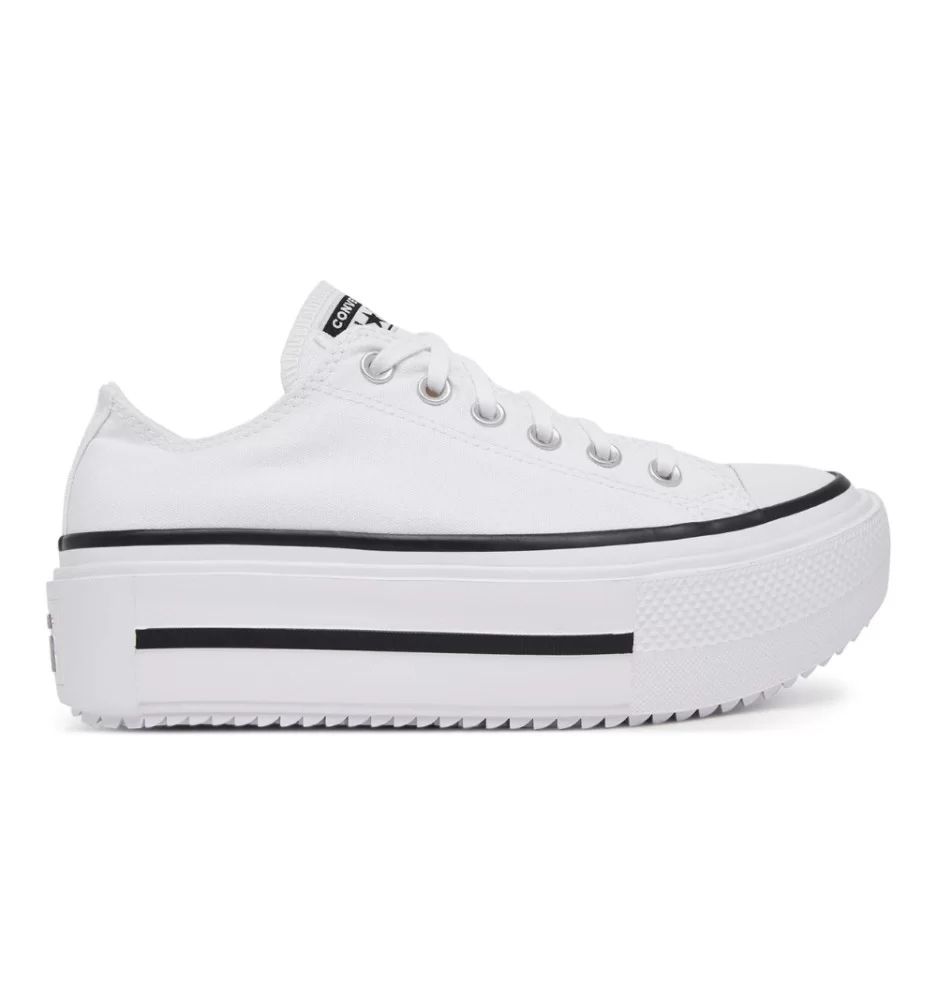 Converse Scarpe Chuck Taylor All Star Lift Double Stack W Bianco E Nero A15491C