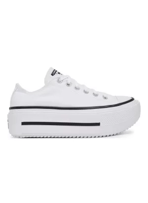 Converse Scarpe Chuck Taylor All Star Lift Double Stack W Bianco E Nero A15491C