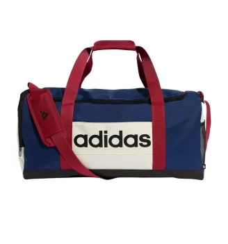 Adidas Borsone Linear Duf M Colorblock Blu Rosso Bianco KE5542