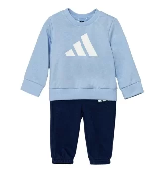 Adidas Tuta 240 Inf Celeste E Blu Scuro JE1395
