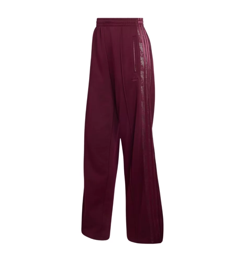 Adidas Pantaloni Firebird Lace W Marrone Rosso KC6445