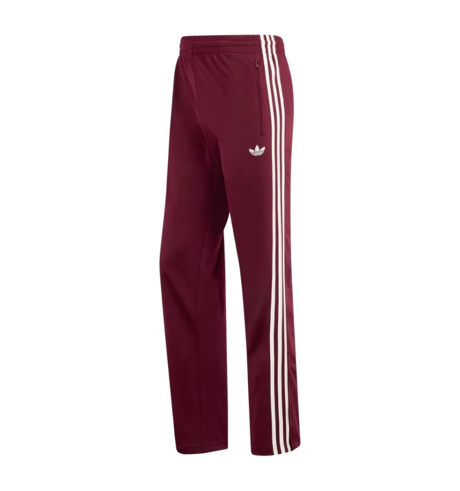 Adidas Pantaloni Firebird M Marrone Rosso KE1651