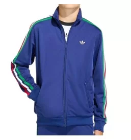 Adidas Felpa Zip Firebird Jr Blu KC7052