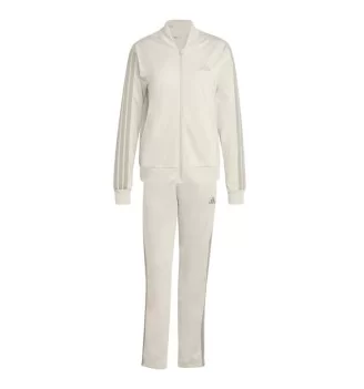 Adidas Tuta Essentials 3 Strisce W Bianco KB8162