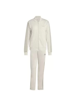 Adidas Tuta Essentials 3 Strisce W Bianco KB8162